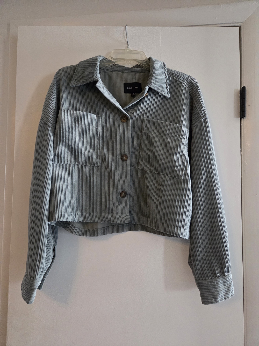 Love Tree Sage Button-Up